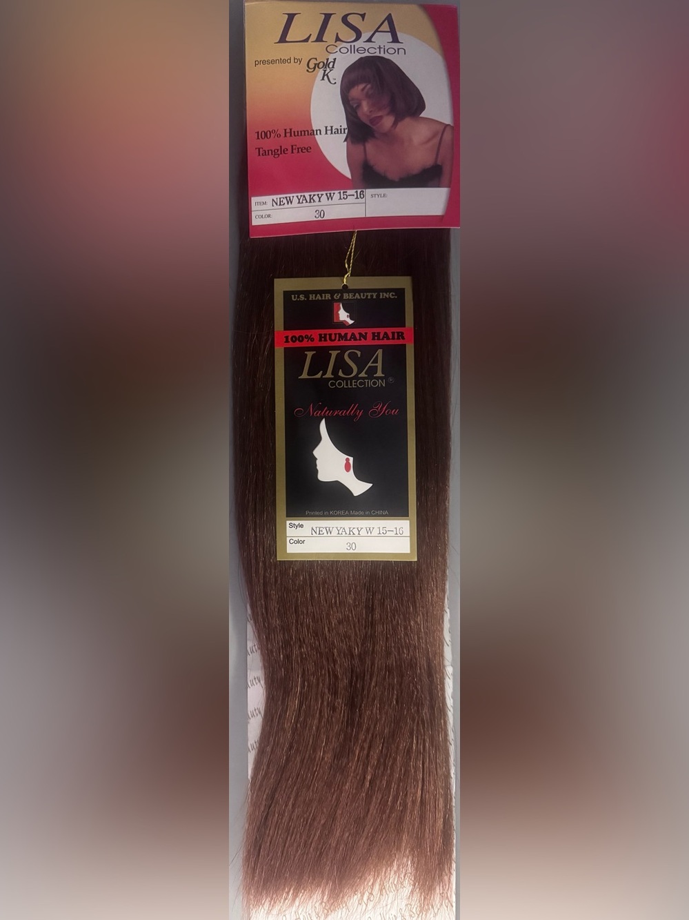 Lisa collection. 100% human hair. New yaky. 🌰